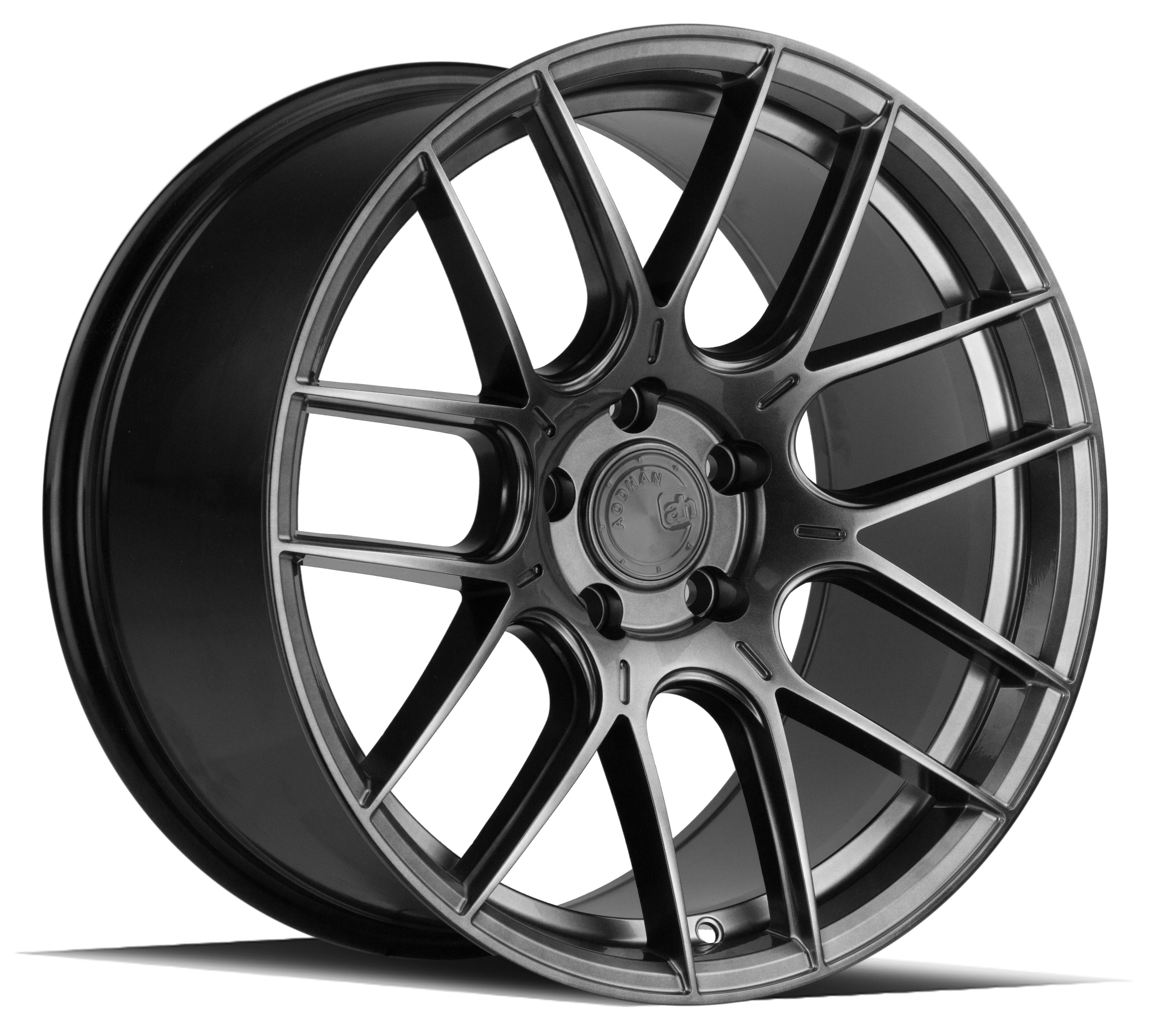 AODHAN AH-X Wheel Rim 18x9.5 5x112 ET35 73.1mm Hyper Black