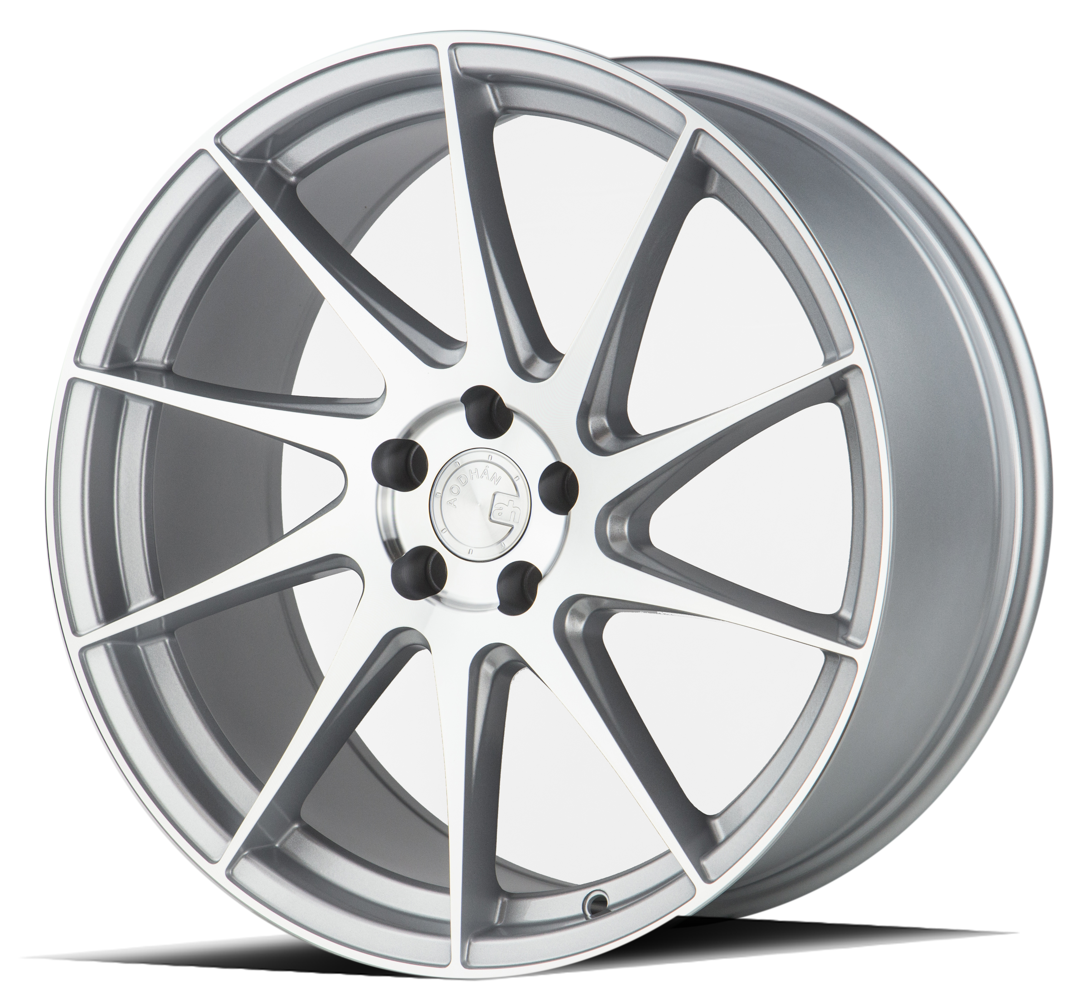 AODHAN AH09 Wheel Rim 18x8.5 (Passenger Side) 5x100 ET35 73.1mm Gloss Silver Machined Face