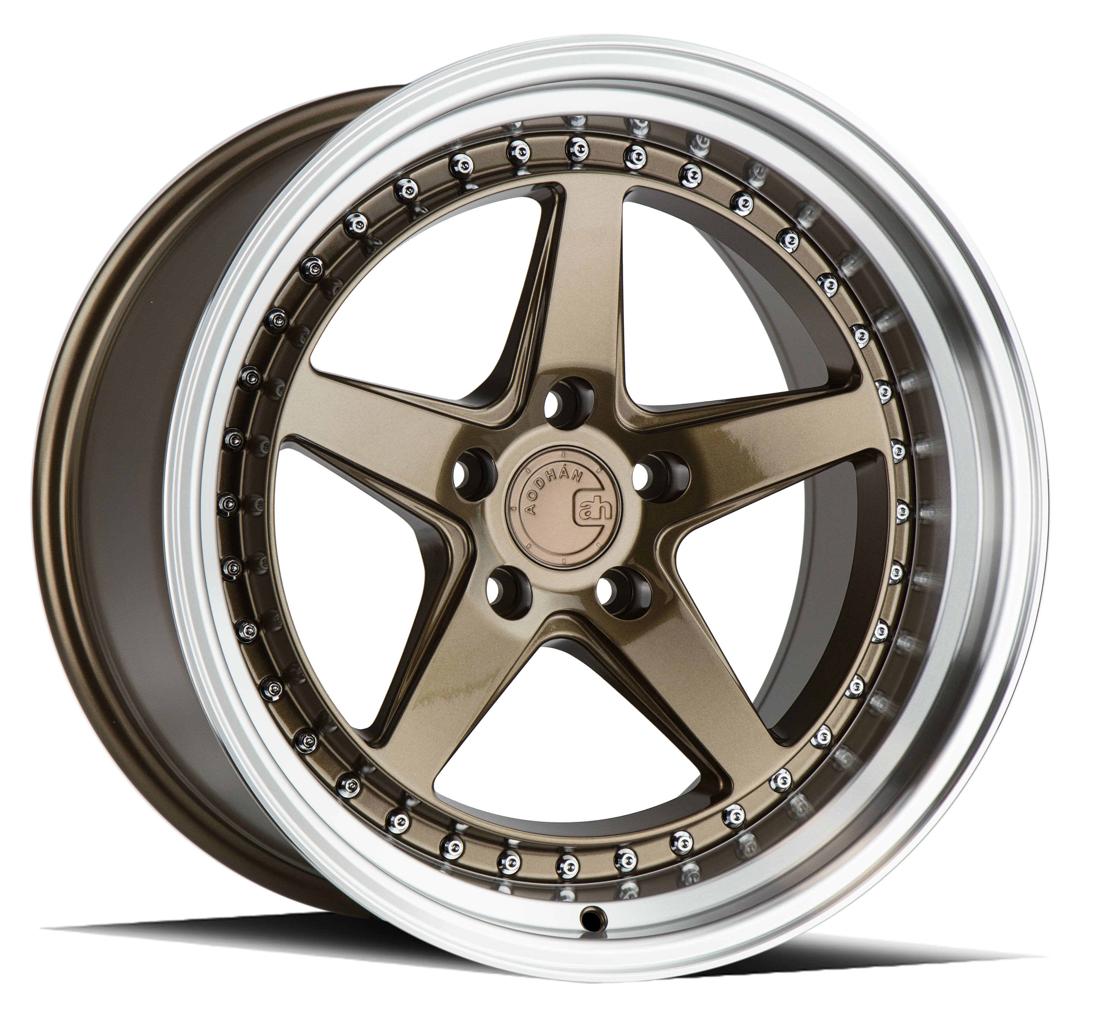 AODHAN DS05 Wheel Rim 18x10.5 5x114.3 ET15 73.1mm Bronze w/Machined Lip