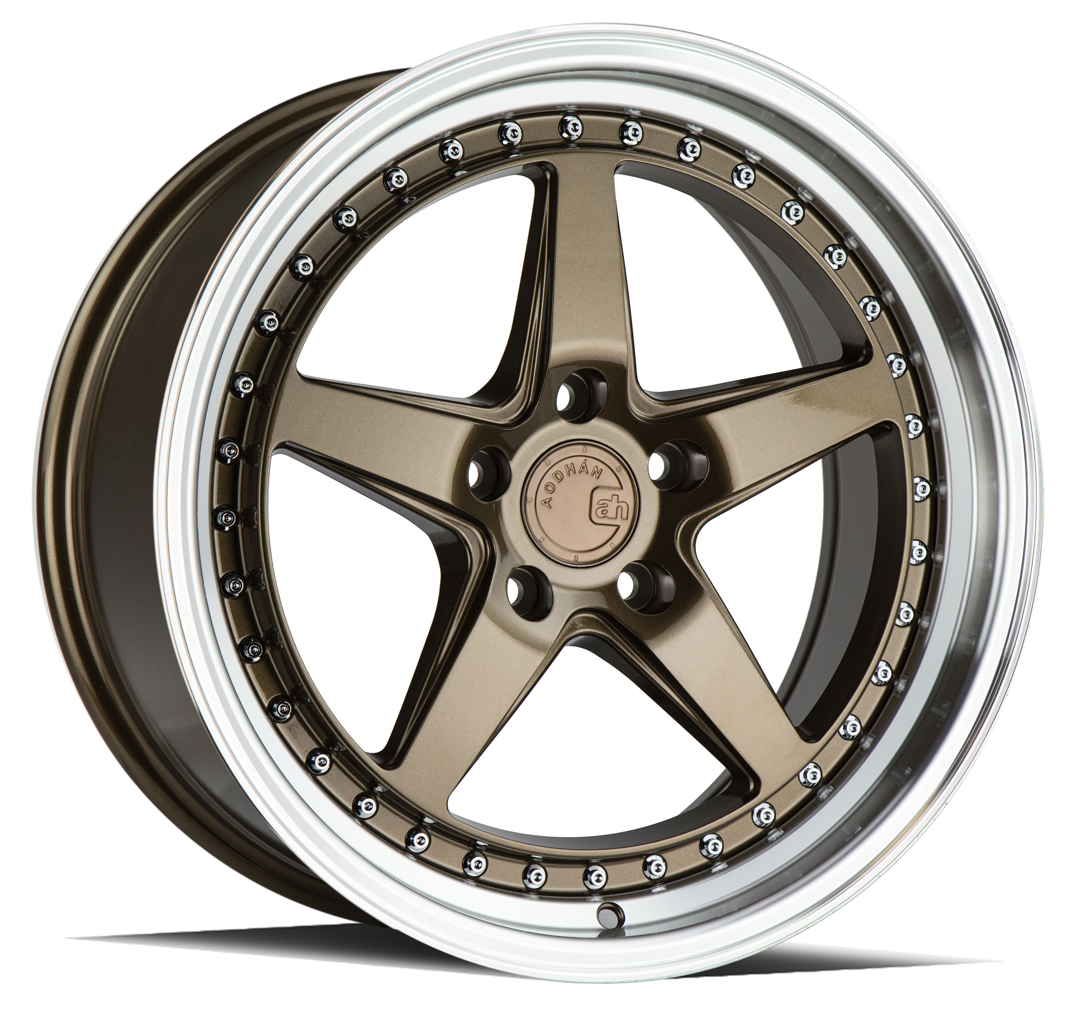 AODHAN DS05 Wheel Rim 18x8.5 5x100 ET35 73.1mm Bronze w/Machined Lip